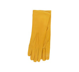 Ladies Mid Length Cashmere Lined Gloves Gloves Mustard 6.5 