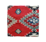 Large Kilim Cushion Home Accessories Bright Red 