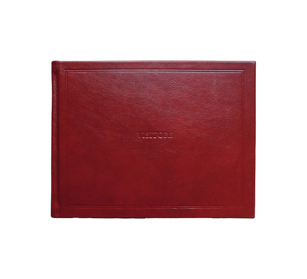 Lined Visitors Book Books & Journals Burgundy 