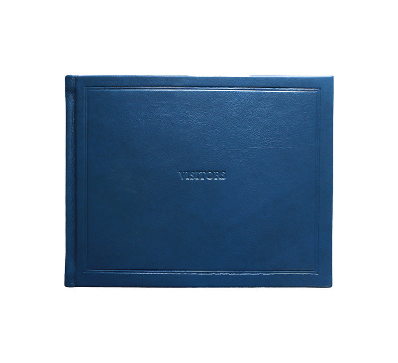 Lined Visitors Book Books & Journals French Navy 