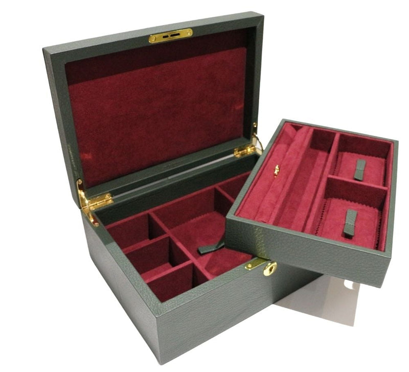 Medium Lockable Jewellery Box Jewellery & Cufflink Boxes 