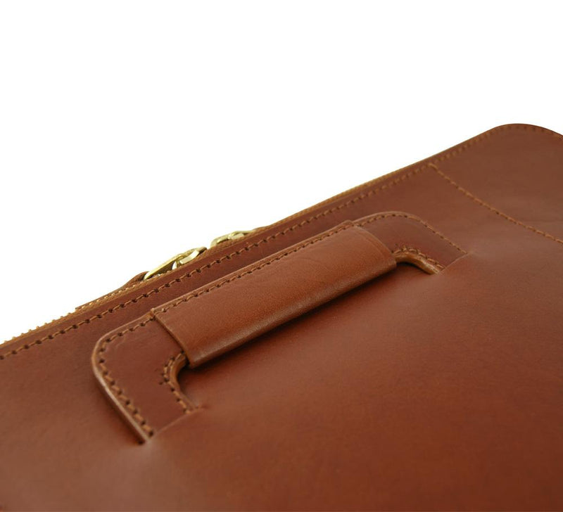 Medium Zipped Folio With Slide Handles - Pickett London