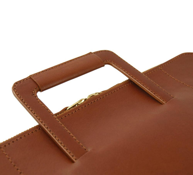 Medium Zipped Folio With Slide Handles - Pickett London