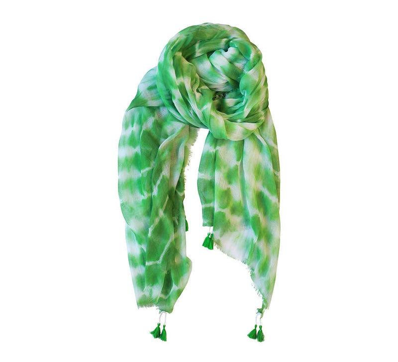 Melvei Stole Pashmina & Scarves Green 