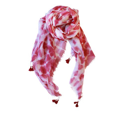 Melvei Stole Pashmina & Scarves Raspberry 