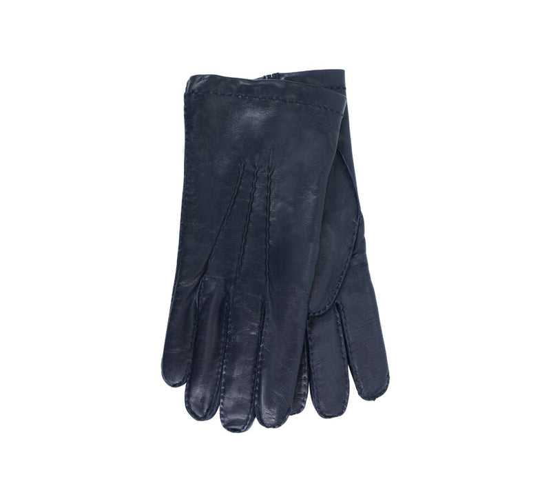 Men's Cashmere Lined Gloves Gloves Navy 8 