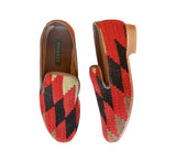 Men's Kilim Slippers EU41 / UK7 Kilim Slippers/Trainers Dark Red 