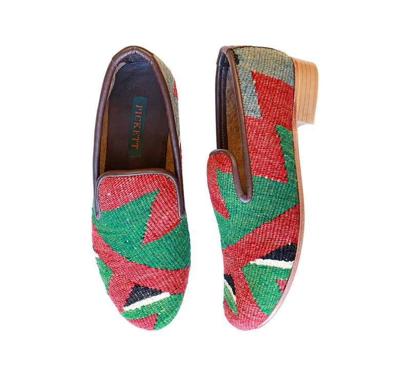 Men's Kilim Slippers EU41 / UK7 Kilim Slippers/Trainers Green 