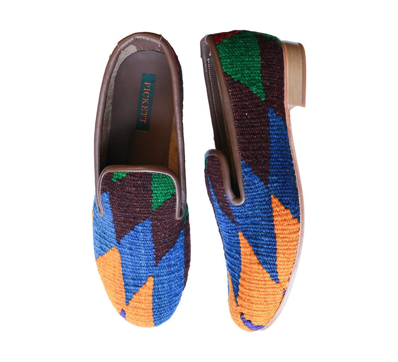 Men's Kilim Slippers EU45 / UK11 Kilim Slippers/Trainers Royal Blue 