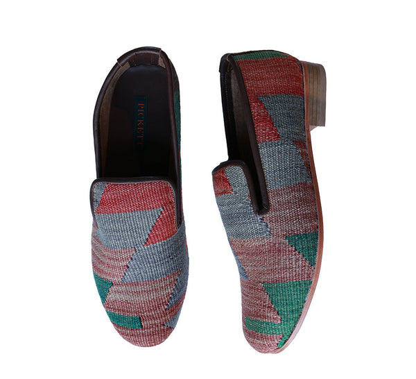 Men's Kilim Slippers & Lace Up Pumps Pickett London