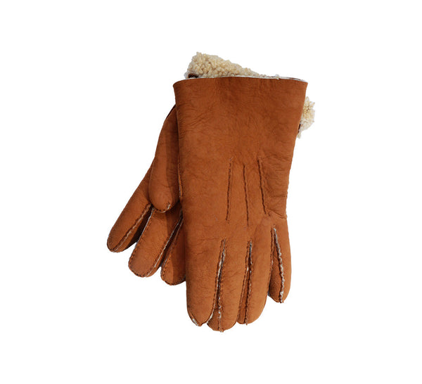 Men's Lambskin Gloves Gloves Tan 8 