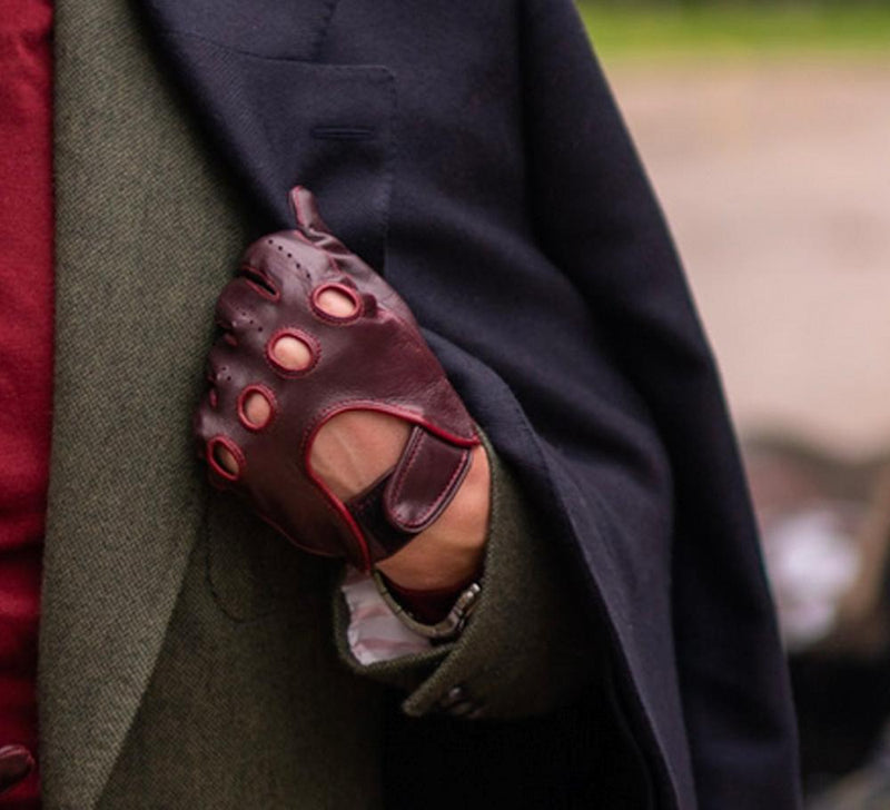 Men's Leather Driving Gloves - Pickett London