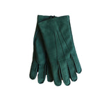 Men's Suede Cashmere Lined Gloves Gloves Green 8 