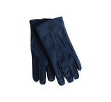 Men's Suede Cashmere Lined Gloves Gloves Navy 8 