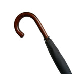 Men's Wooden Shaft Cherry Wood Handle Umbrella - Pickett London