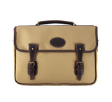 One Pocket Buckle Canvas Briefcase - Pickett London