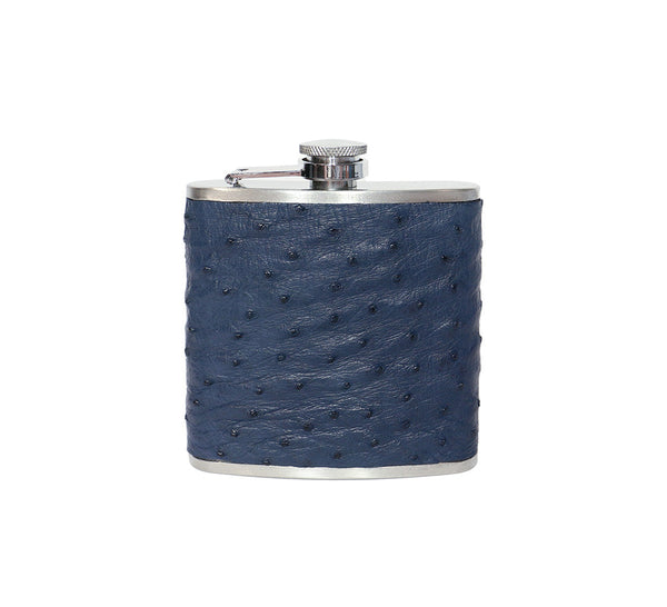 Ostrich 6oz Hip Flask Travel Accessories Royal Blue 