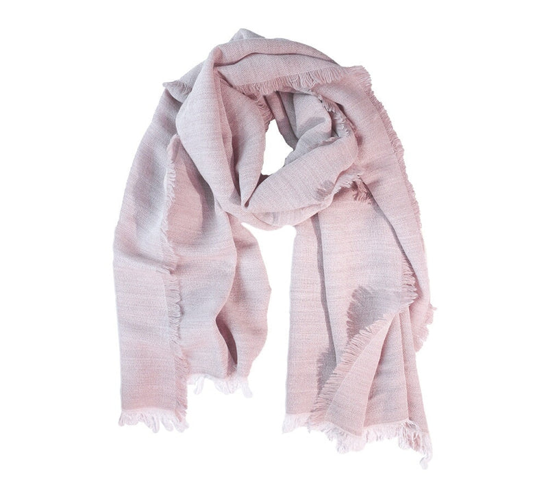 Papera Lightweight Stole Pashmina & Scarves Rose 