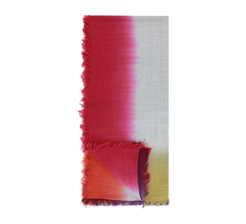 Pisa Wool Stole Pashmina & Scarves Fuchsia 