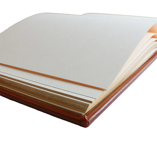 Plain Leather Visitors Book Books & Journals 
