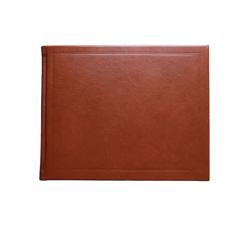 Plain Visitors Book Books & Journals Tan 