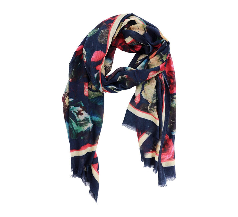 Rose Noir Stole Pashmina & Scarves 