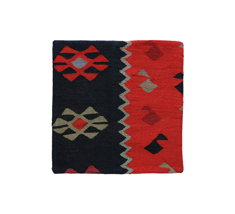 Small Kilim Cushion Home Accessories Bright Red 