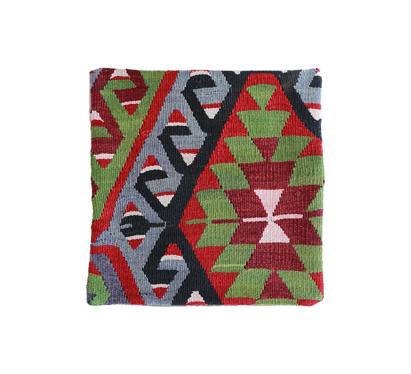 Small Kilim Cushion Home Accessories Burgundy 