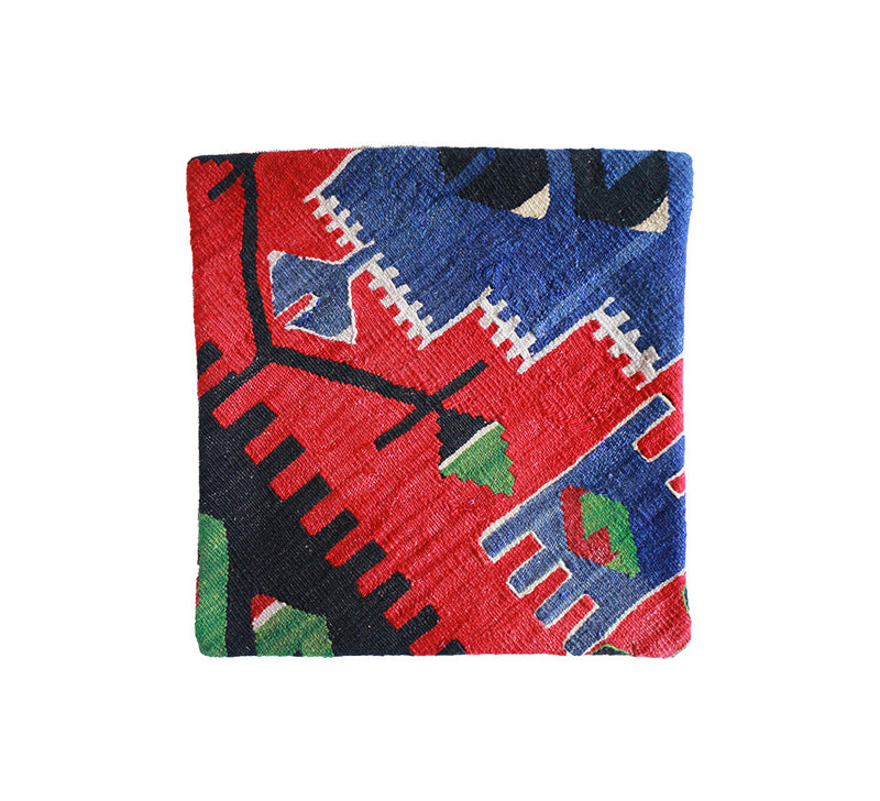 Small Kilim Cushion Home Accessories Royal Blue 