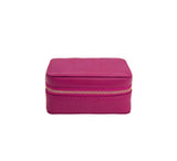 Small Zip Travel Jewellery Box Jewellery & Cufflink Boxes Fuchsia 