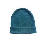 Soft Cashmere Rib Hat Textiles Dark Green 