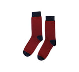 Striped Socks Textiles Black / Red 