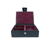 Sutton Divided Box Jewellery & Cufflink Boxes Black 