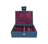 Sutton Divided Box Jewellery & Cufflink Boxes Navy 