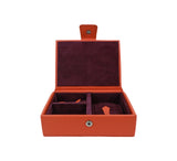 Sutton Divided Box Jewellery & Cufflink Boxes Orange 