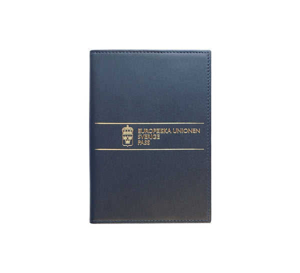 Sweden Passport Cover Travel Accessories Navy 