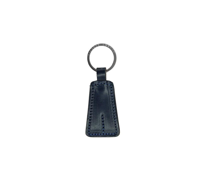 Rectangular Leather Key Ring, Brown | Key Fob | SageBrown
