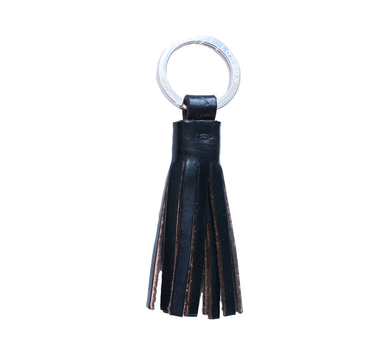 Tassel Key Ring Key Ring Black 