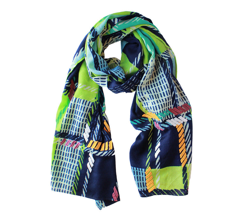 Tayrona Stole Pashmina & Scarves Apple Green 