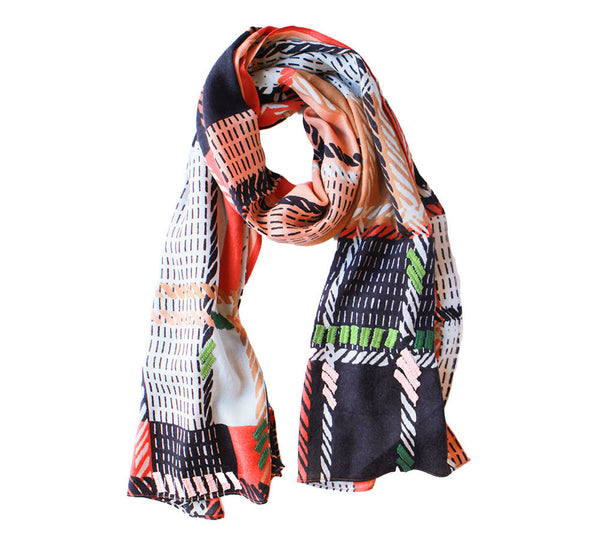 Tayrona Stole Pashmina & Scarves Burnt Orange 
