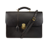 Three Pocket Traditional Briefcase - Pickett London