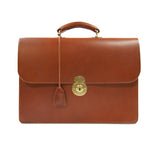Three Pocket Traditional Briefcase - Pickett London