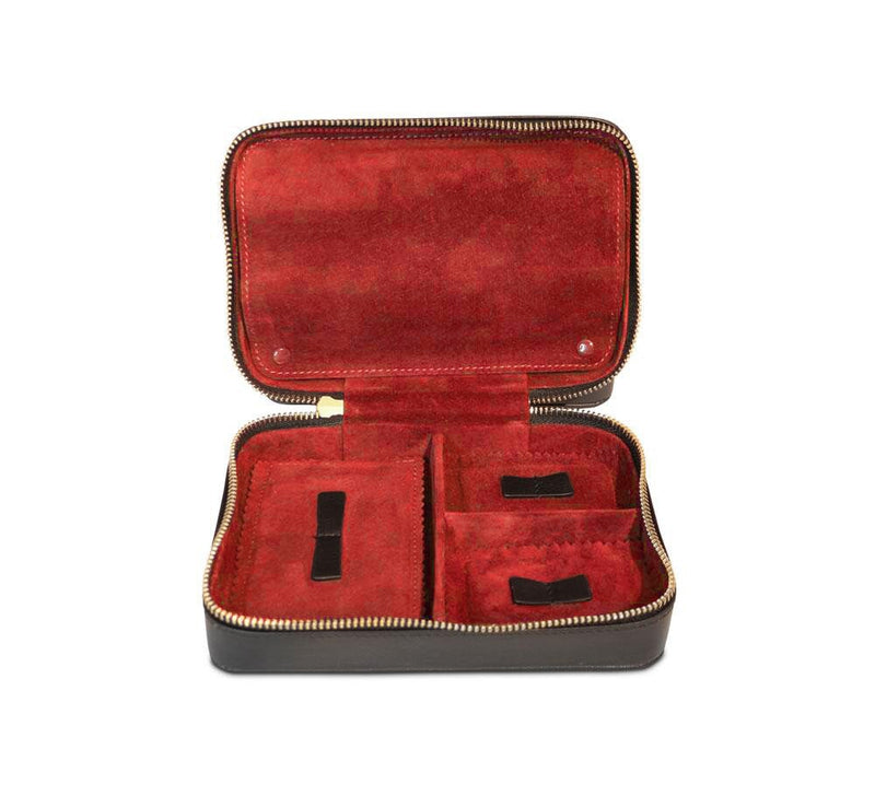 Travel Zip Around Box Jewellery & Cufflink Boxes 