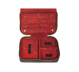 Travel Zip Around Box Jewellery & Cufflink Boxes 