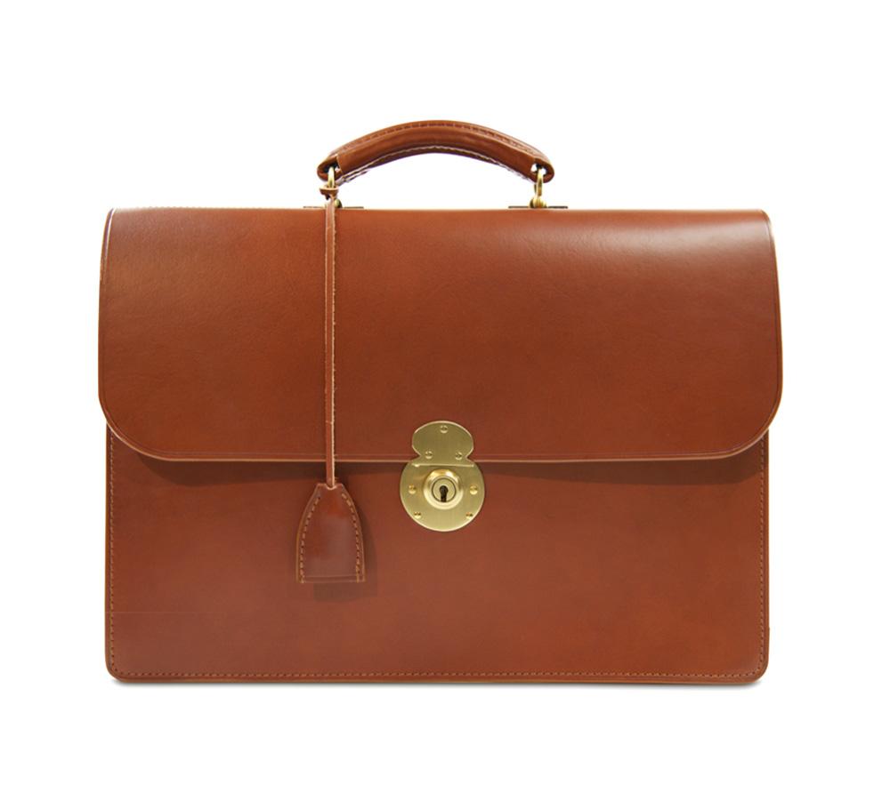 Two Pocket Traditional Briefcase | Pickett London