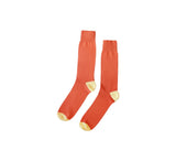 Two Tone Socks Textiles Orange / Yellow 