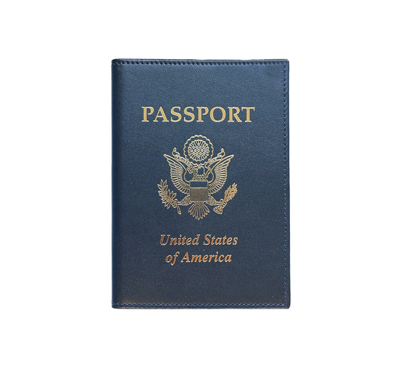 USA Passport Cover Travel Accessories Navy 