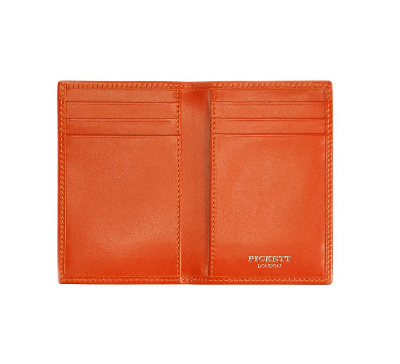 Leather Card Case | Pickett London Red Lambskin