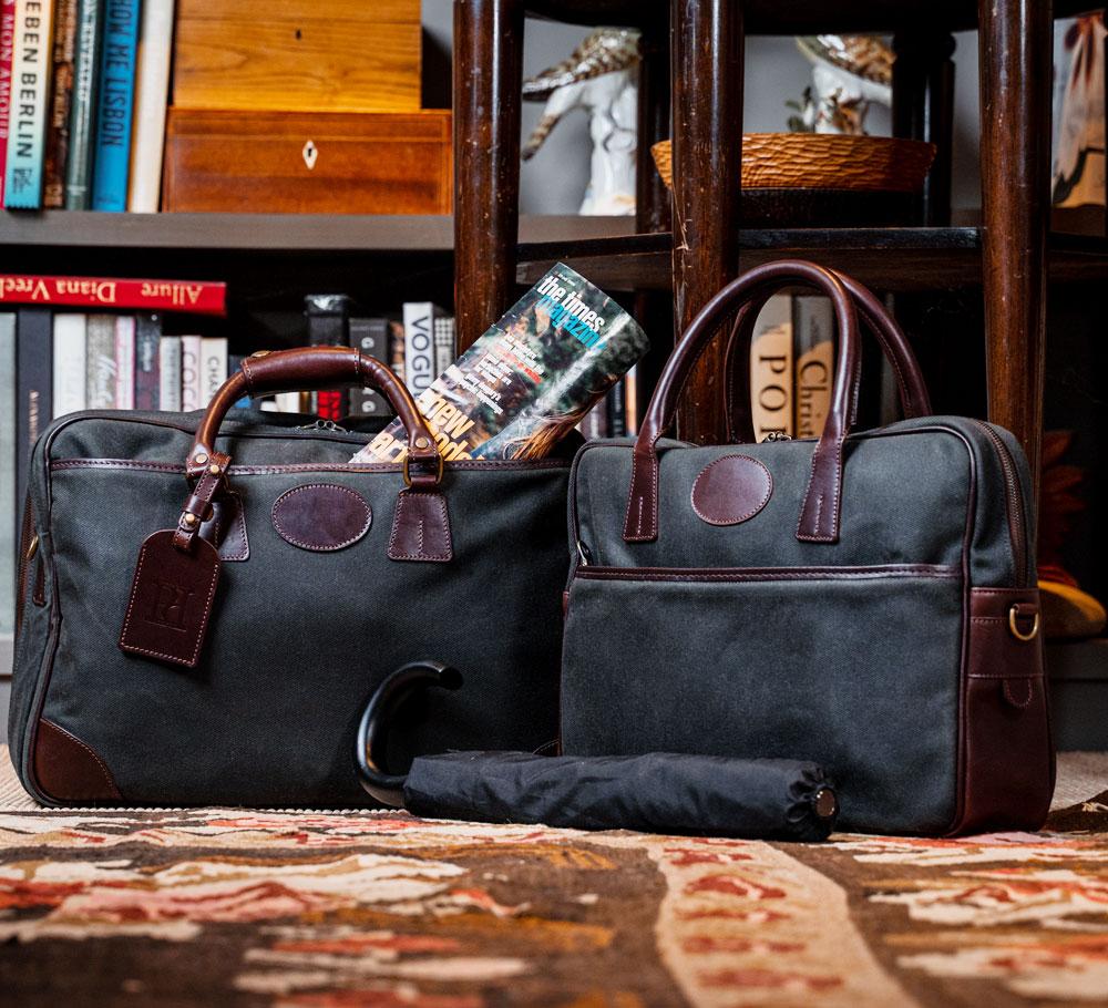 Waxed Canvas Travel Bag | Pickett London