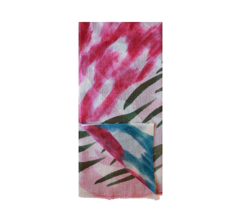 Zebraism Cashmere Stole Pashmina & Scarves Green 